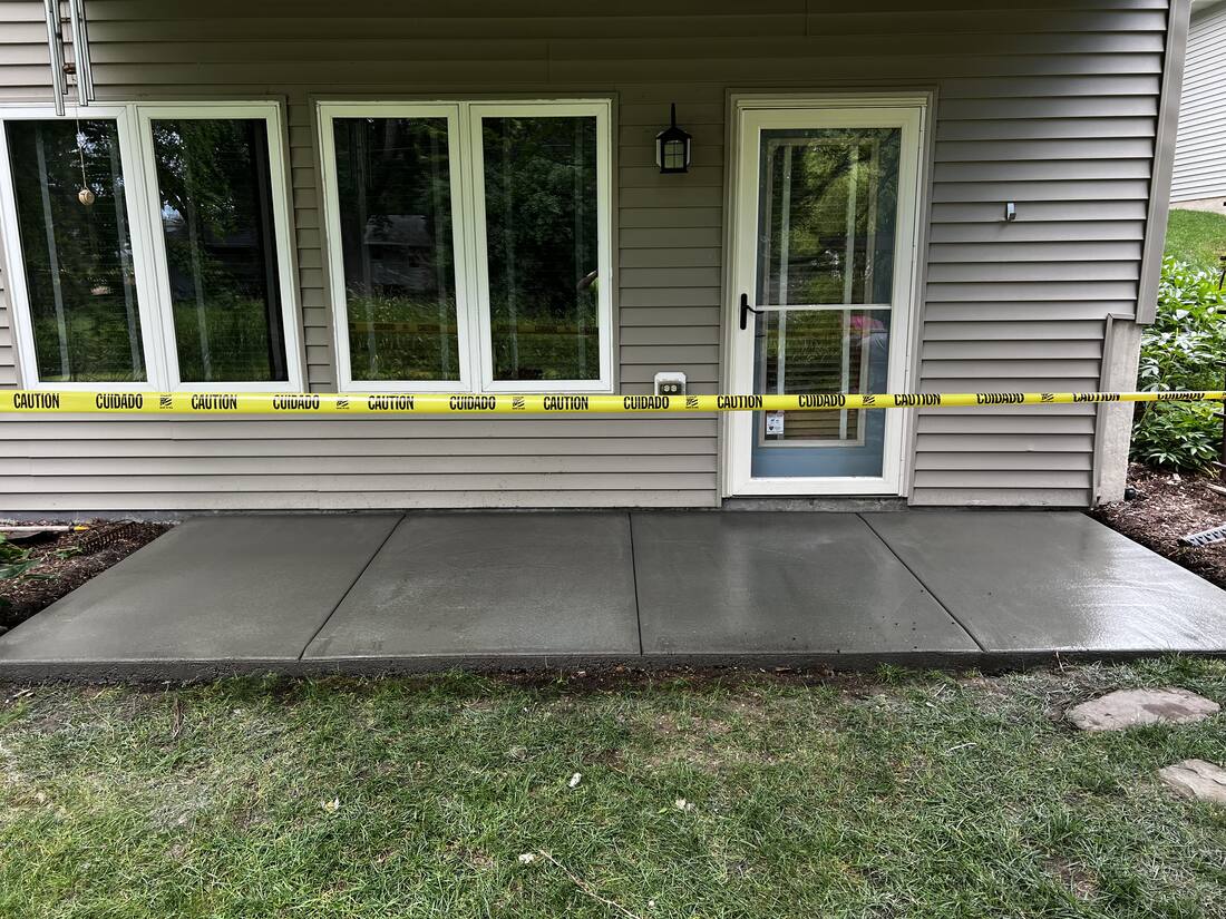 Concrete Step Build & Installation — Legacy General Services
